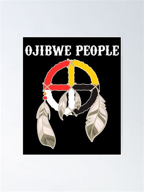 Ojibwe People Tribe Medicine Wheel Poster For Sale By Travelhappiness