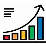 Growth Icon Graphic Business Forecasting Chart Graph
