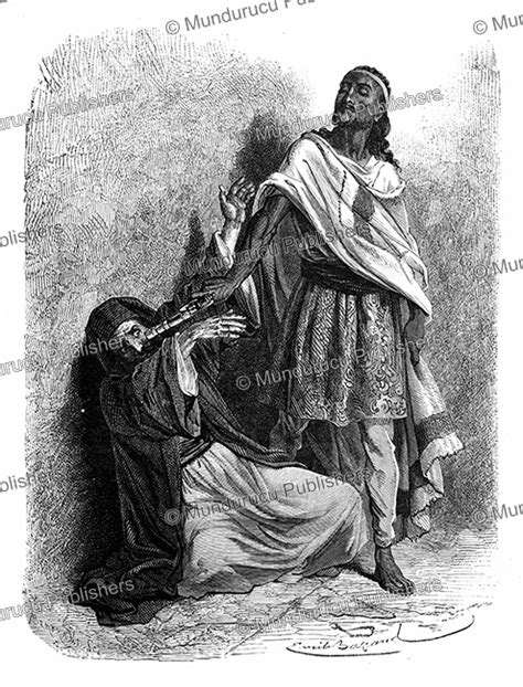 Emperor Tewodros Ii Of Abyssinia Forces A Subject To Give Him His