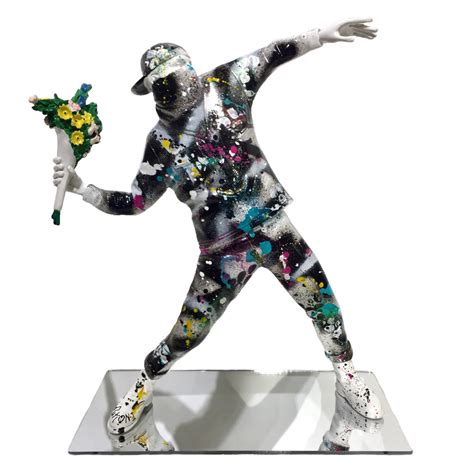 Street art revolution I by Patrick Cornée (2022) : Sculpture Resin