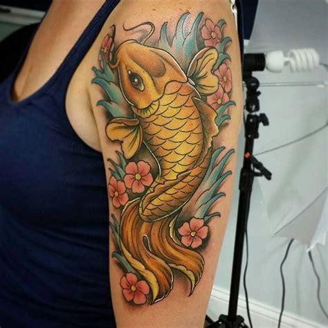 65 Japanese Koi Fish Tattoo Designs And Meanings True Colors 2019