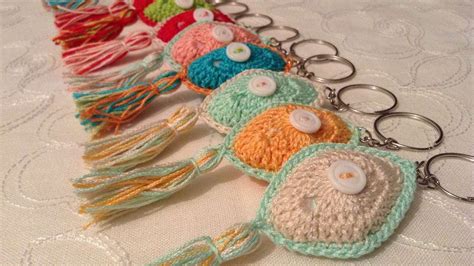 How To Make Creative Crochet Keychains Diy Crafts Tutorial