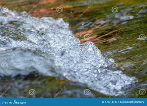 Vibrant Splashing Water In Rainbow Pools Stock Image Image Of Natural
