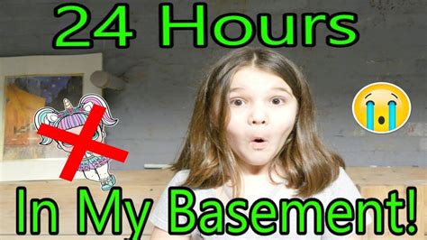 24 Hours In My Basement With No Lol Dolls 24 Hour Creepy Basement