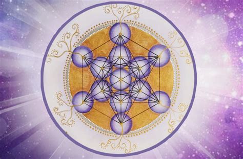 Cubo Metatron Símbolo Sagrado de Conexión Espiritual y Armonía