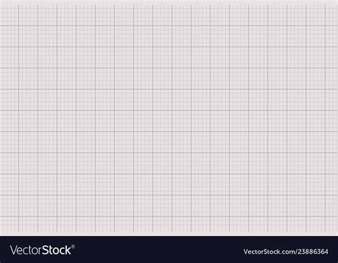 Graph Paper Millimeter Template Marking Grid Vector Image