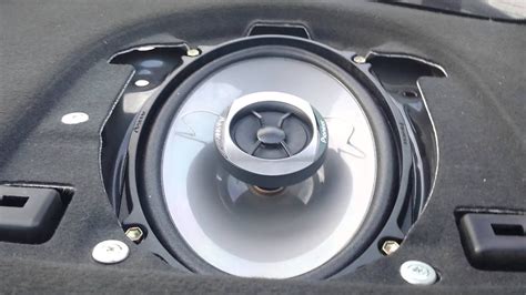 Replacing speakers on a 2004 acura tsx