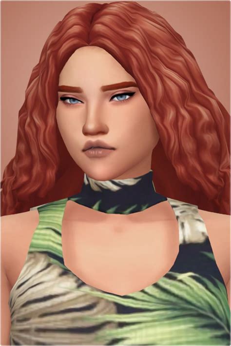 Short Curly Hair Sims 4 Cc