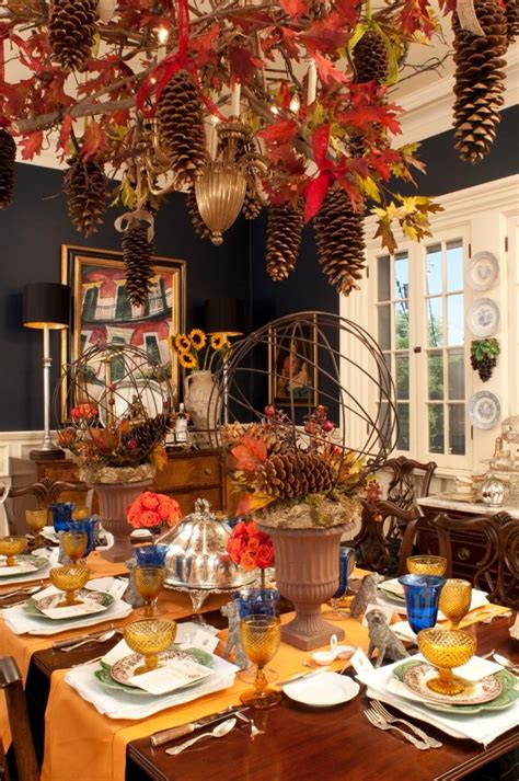 Christmas in the woods by cracker barrel. Fabulous Fall Tablescapes: 4 Looks - Nell Hills