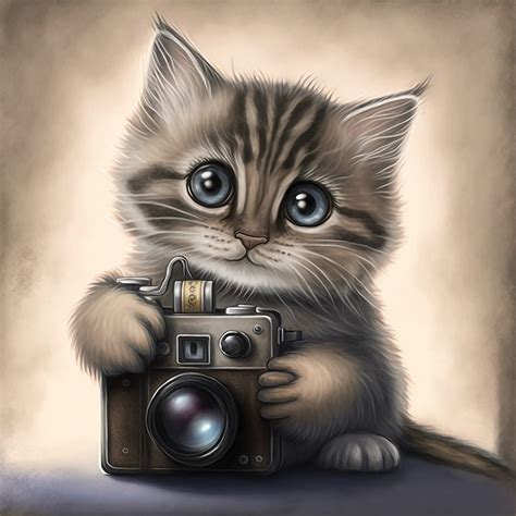 Download Cat Photographer Nature Royalty Free Stock Illustration