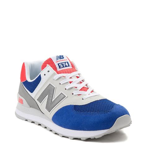 Unfortunately, we cannot accept returns on custom shoe orders. Mens New Balance 574 Athletic Shoe | JourneysCanada