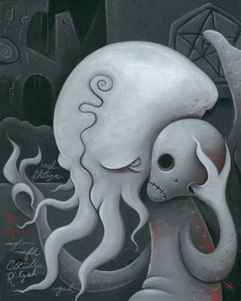 The Call Of Cthulhu 2 Imps And Monsters Tentacle Art Cthulhu Call
