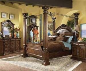 Maybe you would like to learn more about one of these? Ashley Casa Mollino Collection California King Four Poster ...