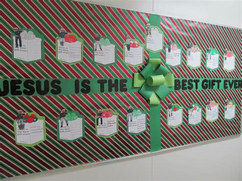 Jesus Is The Best T Ever Bulletin Board Holiday Bulletin Boards