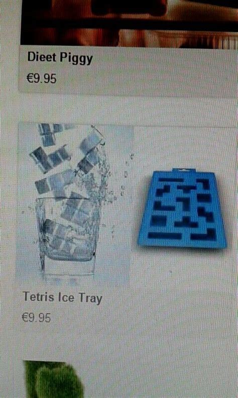 Tetris Ice Tray