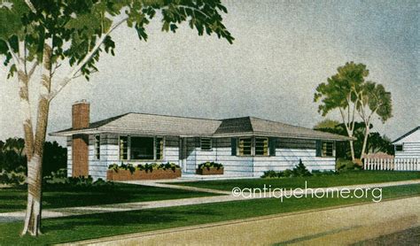 The Glendale1950s Ranch Style Homemid Century House Pl Flickr