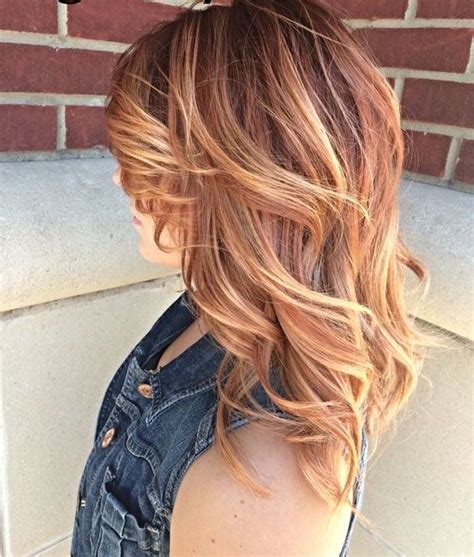It will only lighten your hair to 1 or 2 levels from your current shade, so use this only if you have a dark strawberry blonde or light copper hair. 20 Best Balayage Ideas For Red And Copper Hair - Styleoholic
