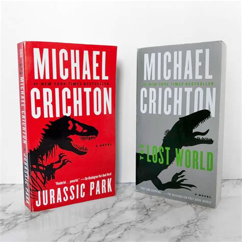 Jurassic Park And The Lost World By Michael Crichton