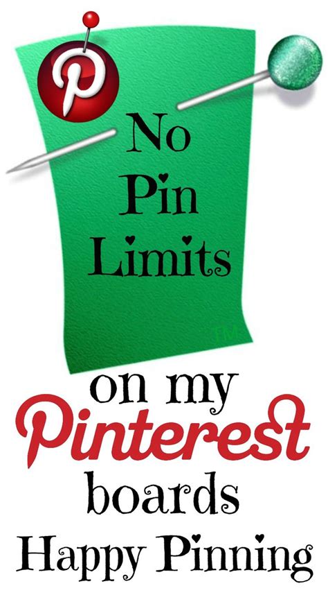 No Pin Limits On My Pinterest Boards Happy Pinning