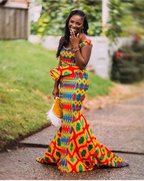 Latest Kente Styles For Weddings And Engagements Kente Styles