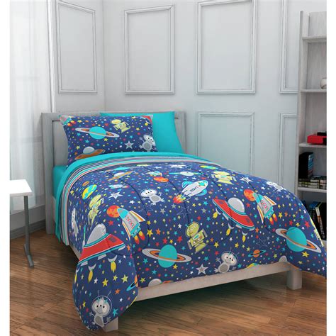 Walmart is offering some great deals on reversible bedding sets! Mainstays Kids Outer Space Comforter 2pc. Set - Walmart ...