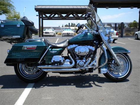 Chrome tour pak pack luggage top rack for harley touring road king street glide. My 2000 Road King, with tour pack on. | Road king, Harley ...