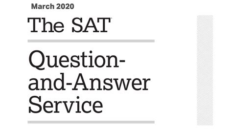 Sat Practice Test 8 Answer Explanations The College Board