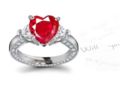 Ruby Vs Diamond Engagement Rings Styles Quality And Costs