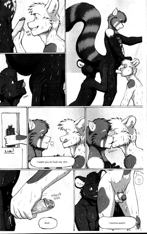 Rule 34 Anal Comic Couple Dialog Furry Gay Group Lube Male Malemale Male Only Meesh
