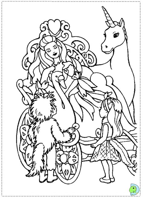 Princess diana was born in a royal british, spencer family. Barbie of swan lake coloring page- DinoKids.org