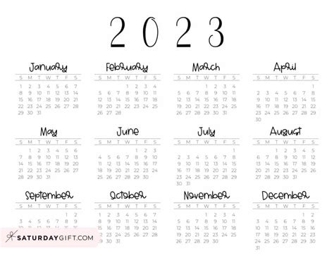 2023 Calendar Wallpapers Wallpaper Cave