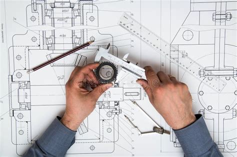 Technical Drawing Stock Photo Image Of Estate Industrial 41001632