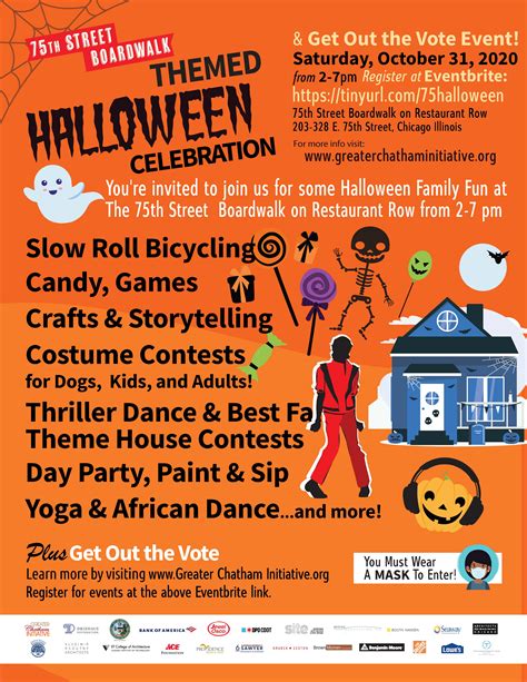Halloween Event Flyer The Greater Chatham Initiative