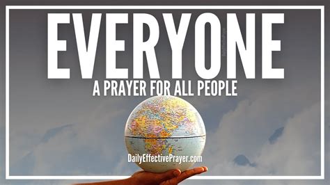 Prayer For Everyone | All Humanity, All People, All Souls - YouTube