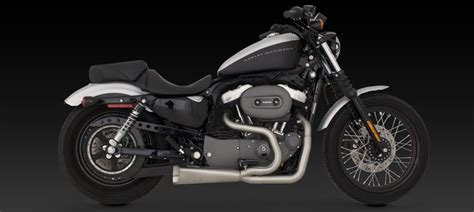 Sportster guy's board sportster 2 into 1 exhaust on pinterest. NEW VANCE & HINES COMPETITION SERIES 2-INTO-1 EXHAUST ...