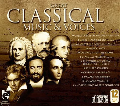 Classical Music And Voices 12 Cd Box Cd Klassisk