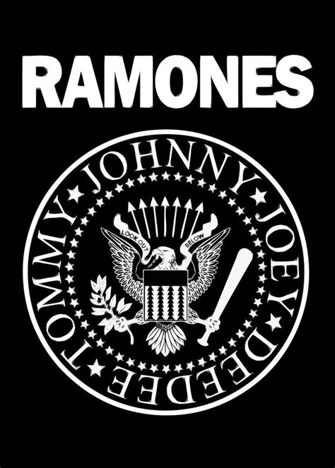 Ramones Punk Rock Band Poster By Wewill Rock You Displate Rock