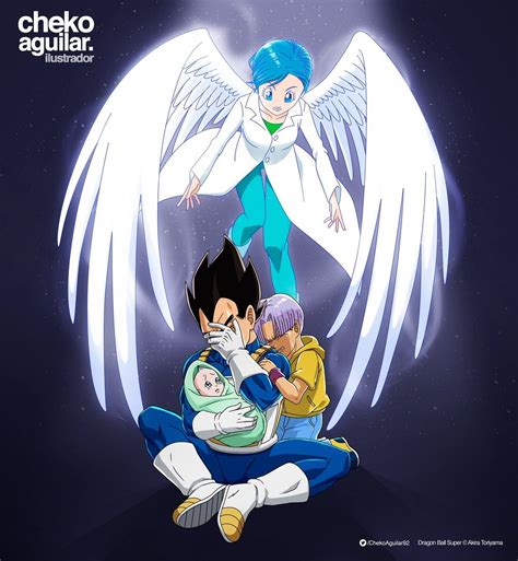 Bulma Vegeta Trunks And Bulla Rip Hiromi Tsuru Anime Dragon Ball Super Dragon Ball Super