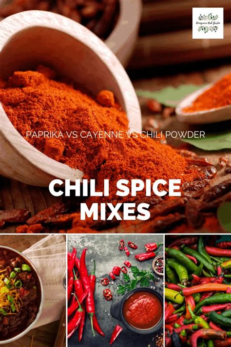 Paprika Vs Cayenne Pepper Vs Chili Powder Homegrown Herb Garden