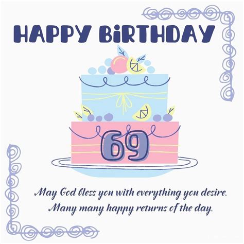 Happy 69th Birthday Cards And Funny Greeting Images