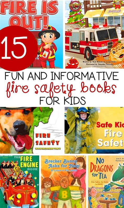 Fire Safety Books For Kids The Kindergarten Connection