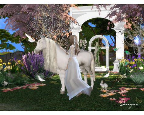Sims 4 Ccs The Best Ts2 Windkeeper White Unicorn Conversion By Daer0n