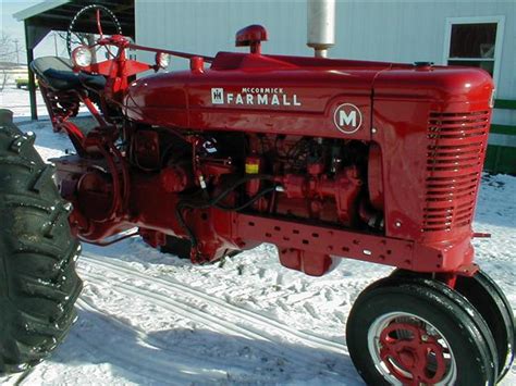 Restored 1941 Farmall M Tractor For Sale