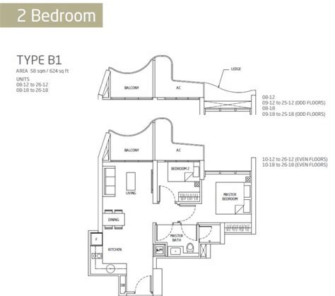 Refurbished to a high standard the property is in immaculate condition. Queens Peak Layouts and Floor Plans at Queenstown MRT ...