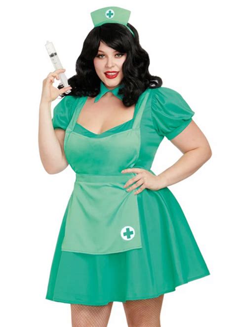 Plus Size Ratched Style Green Nurse Costume [d12546x] Struts Party Superstore