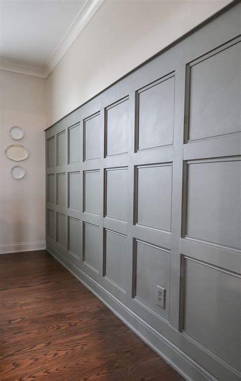 Square Paneled Wall Treatment Sincerely Sara D Home Decor And Diy