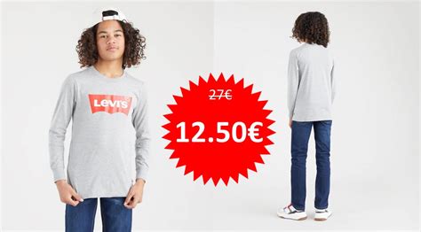 ¡chollo Camiseta De Manga Larga Levis Kids Batwing 12€ Blog De