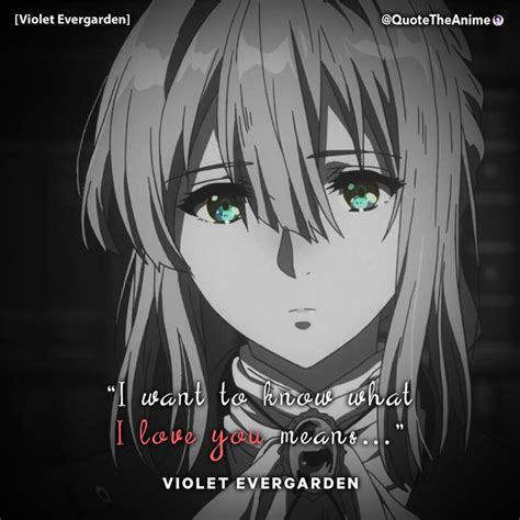 8 Beautiful Violet Evergarden Quotes Images Violet Evergarden