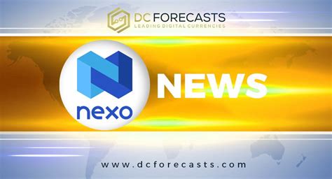 Despite the interesting technology behind this there are already a lot of crypto projects looking to be the top choice for hosting decentralized. Nexo News | Nexo Coin News | Nexo Latest News | DC Forecasts