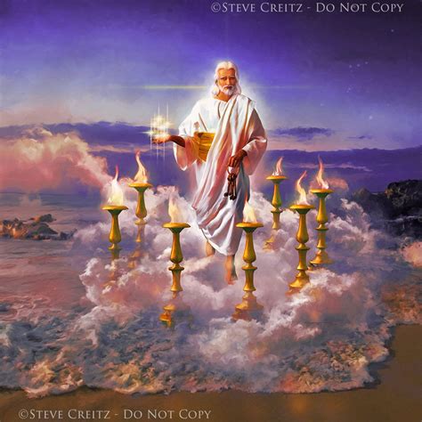 Revelation 1 Jesus Hd — Creitz Illustration Studio Bible Pictures